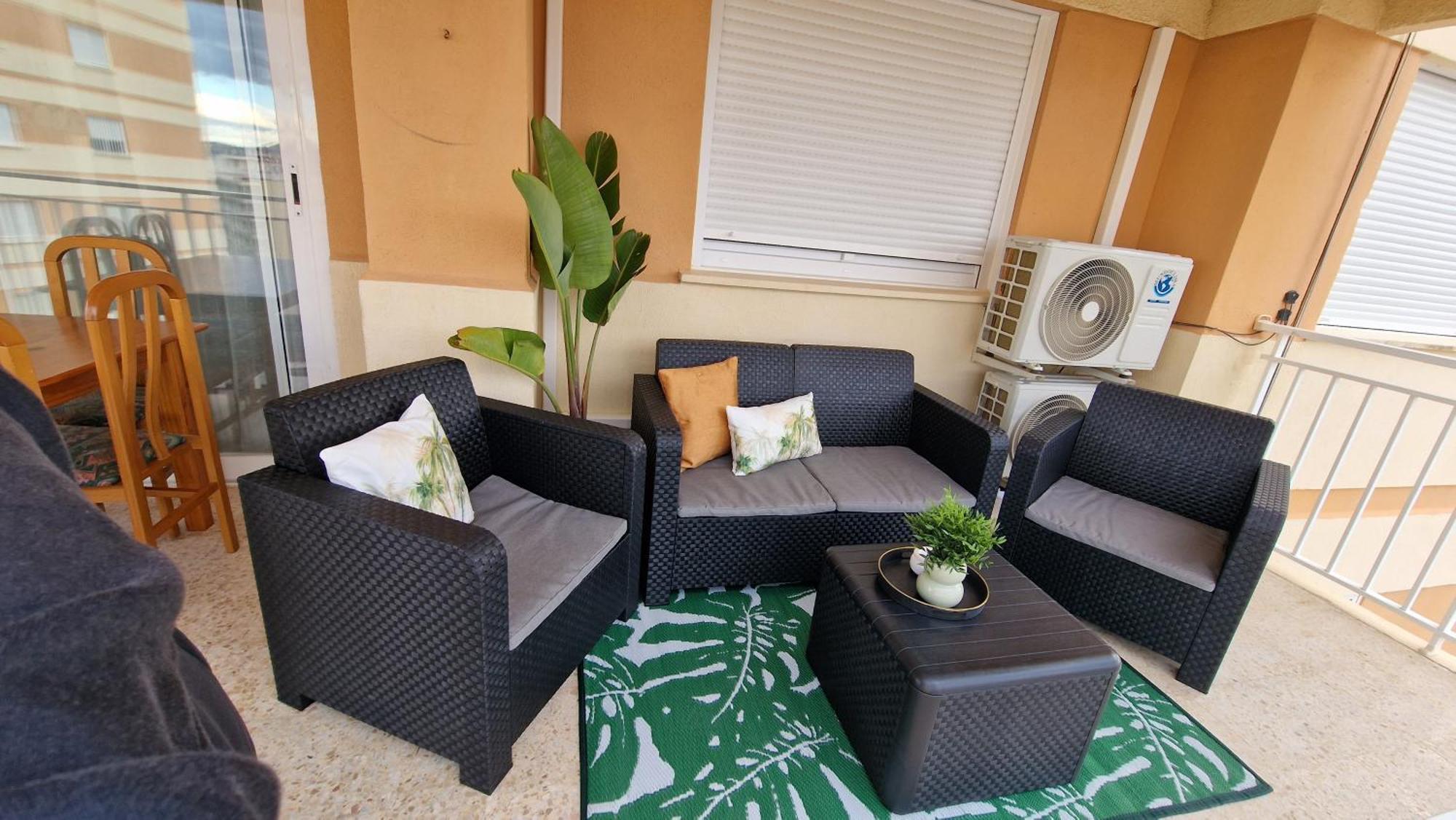 Apartamento 3 Habitaciones Con Piscina Y Vistas Al Mar Benicàssim Eksteriør bilde