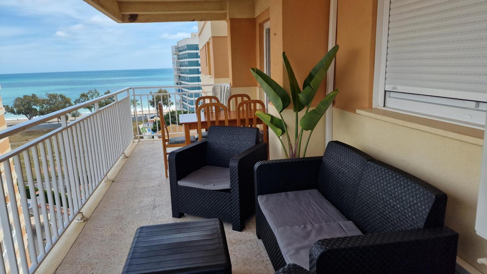 Apartamento 3 Habitaciones Con Piscina Y Vistas Al Mar Benicàssim Eksteriør bilde